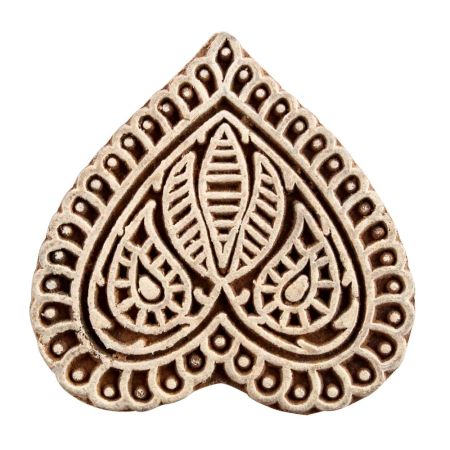 Set of 1 Piece New Wooden Printing Block